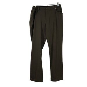 SHOWER PASS- MEN'S 36 - BROWN NYLON BLEND OUTDOOR PANTS